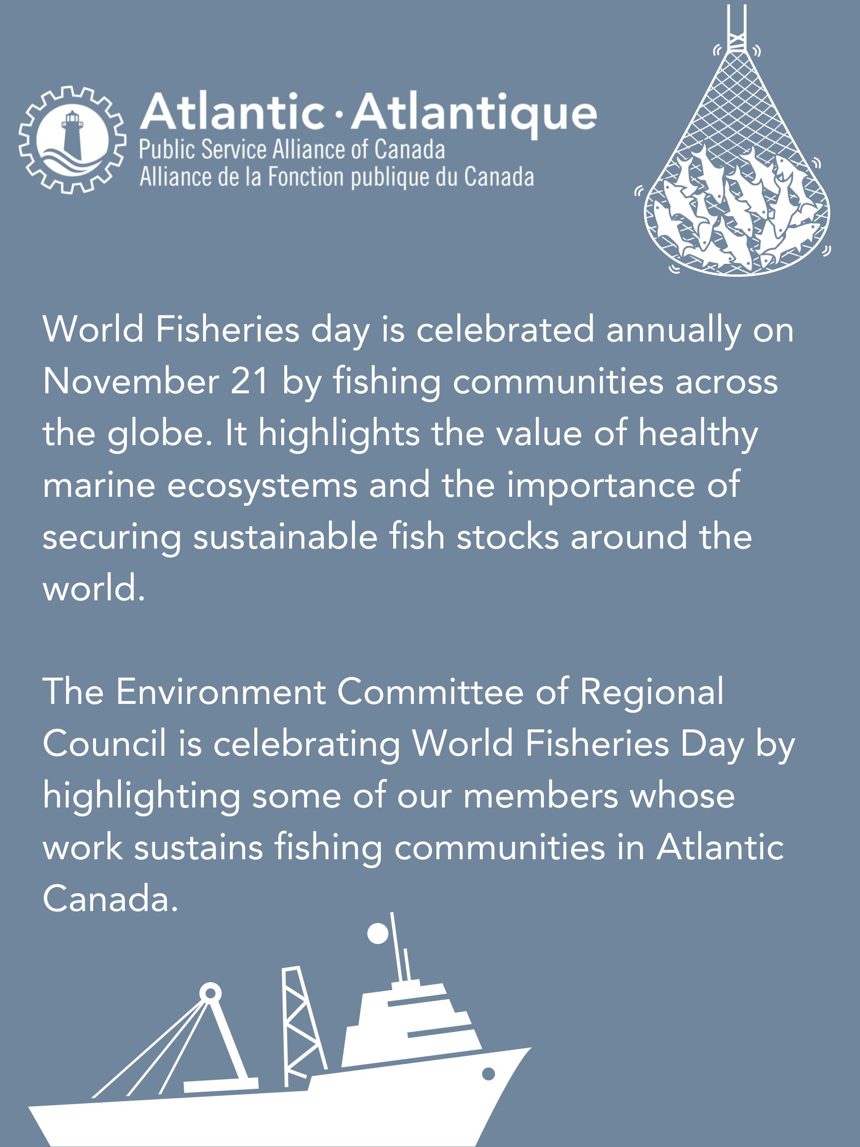 Psac Atlantic Celebrates 2022 World Fisheries Day Psac Atlantic